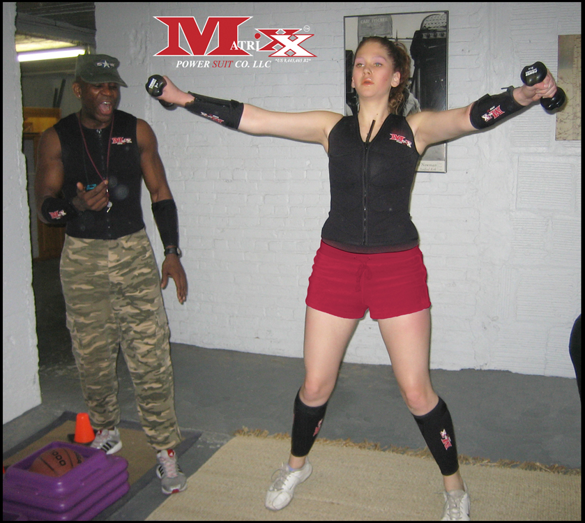 “As a Model and an actress in a very competitive industry I recent had to get a trainer. When I began working I was extremely out of shape, therefore I was sore, like most people are after the first week of training. The first week I did not use the Matrixx Power Suit and my workout felt like that of just an average out of shape person. After the first week I began using the Matrixx Power Suit and after just the first workout when I took it off the soreness and pain I had went down by a lot. Before I put the suit on and did my workout I was in pain, sore and my body felt heavy. After the workout I felt very light. Since the suit is super tight against your muscles you are getting a double workout. I have no words to explain the strength and lightness I felt throughout my body after just one half hour workout with the Matrixx Power Suit and would highly recommend it to everyone I know.” ~ Alexa Elliott, Model & Actress, 2011