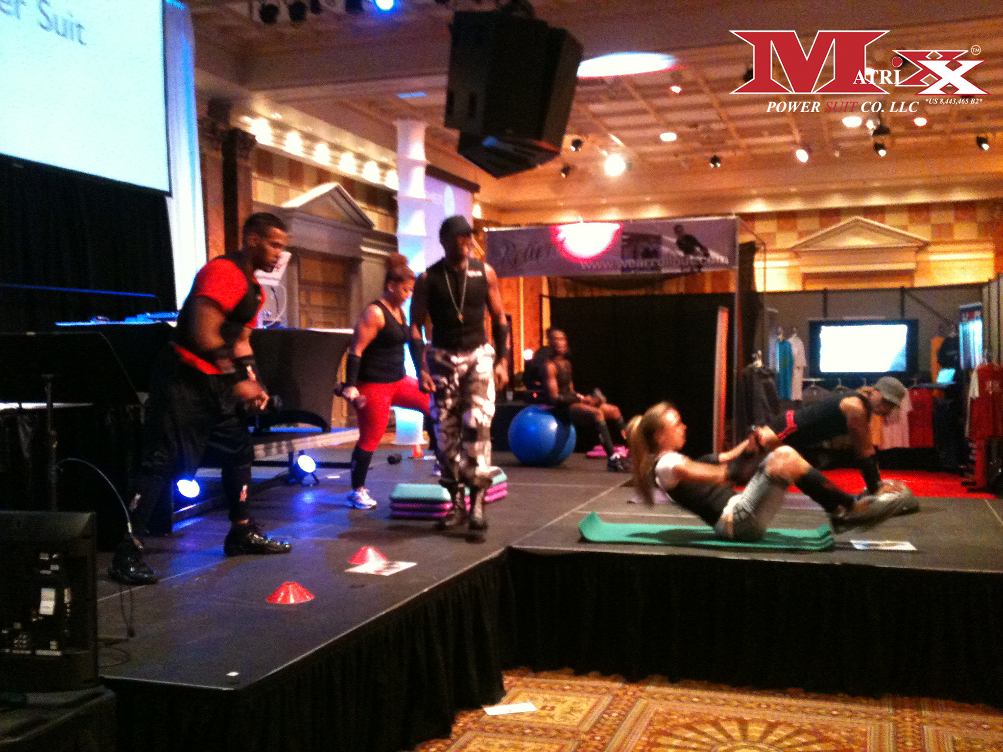 Matrixx Boot Camp at Sweat AC fitness show 2012