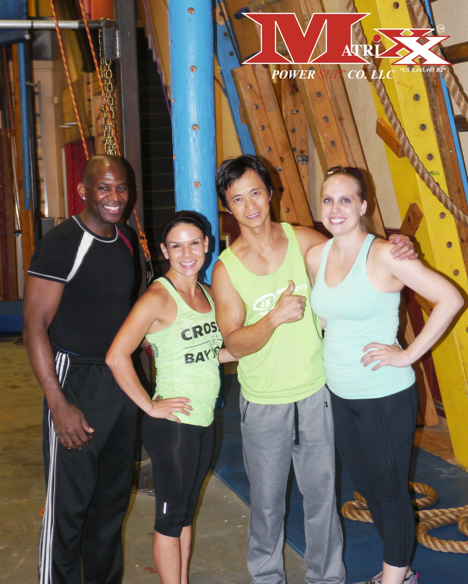 Calvin & Holly w American Ninja Warrior, Sam Sann @ Iron Sports Gym 6-2014