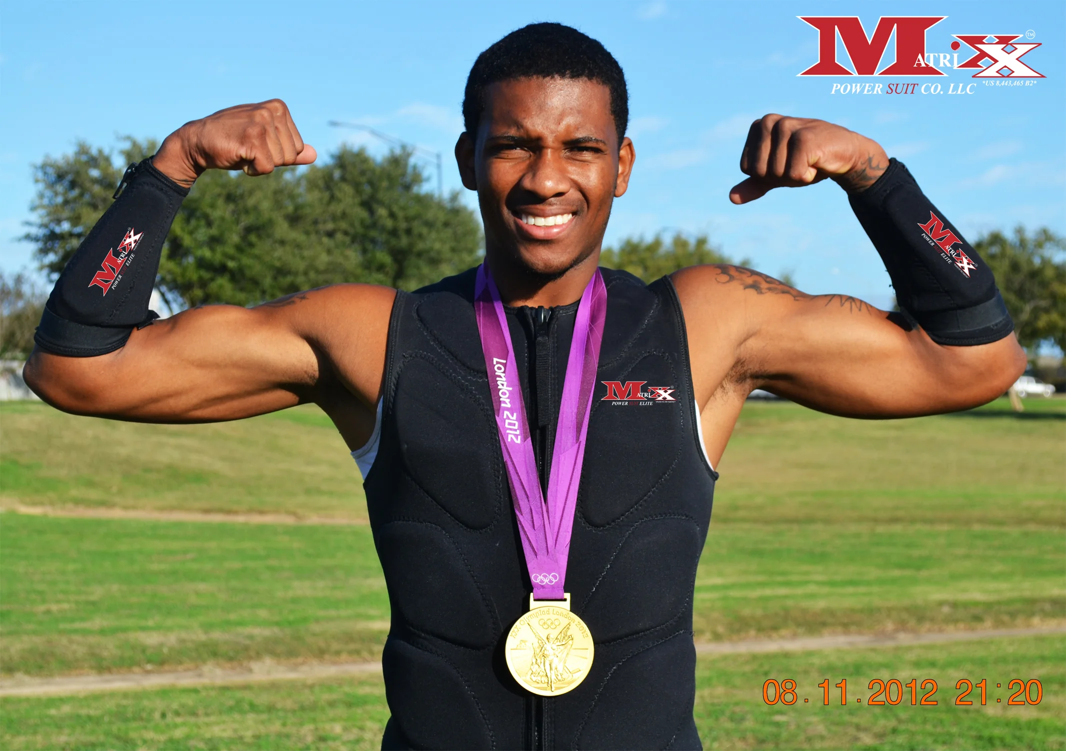 2012 Olympic Gold Medalist 400M RunnerDemetrius Pinder from the Bahamas