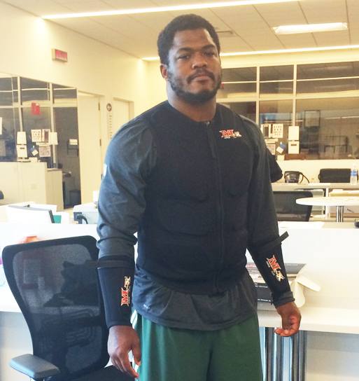 NY Jets Player, Antwan Barnes