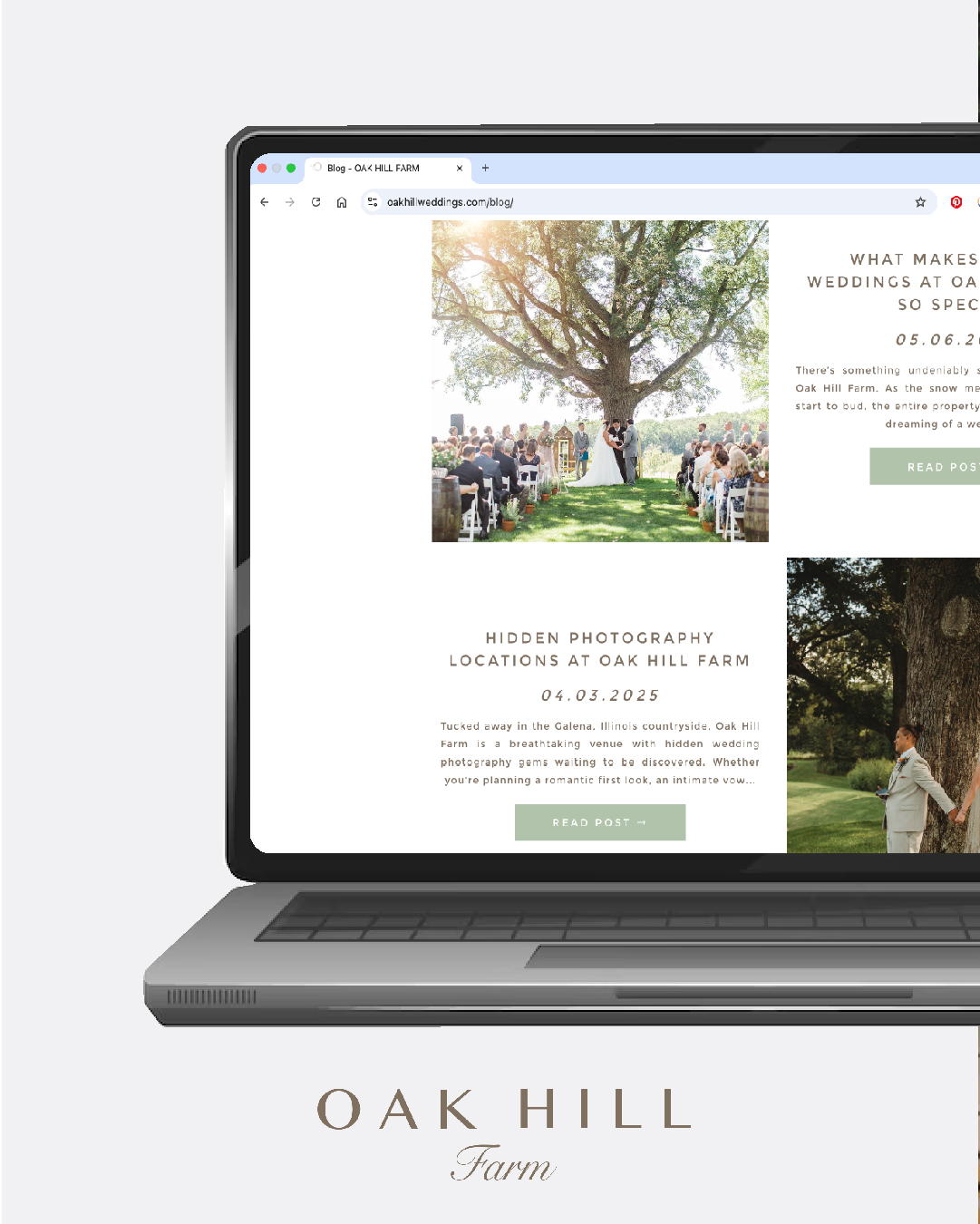 oak hill farm galena dubuque social media adele herman