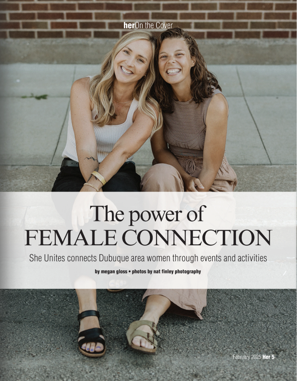 she unites adele herman graphic design telegraph herald