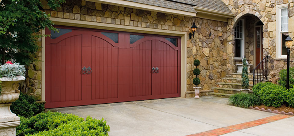 Another door that is a single door that looks like two doors. 