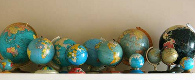 Globes are an obsession with me....