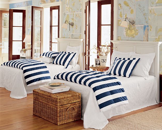 At one time Pottery Barn sold wall mounted maps.