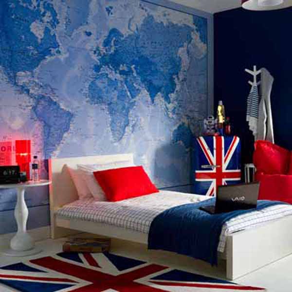 Shades of blue!
