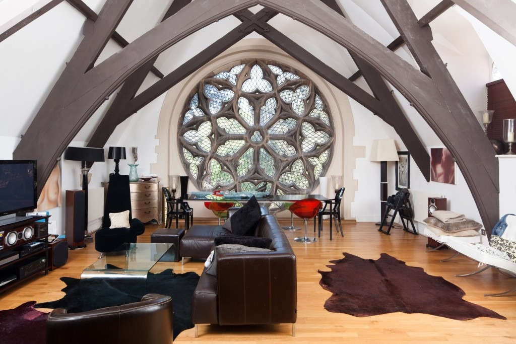 Fancy living in this old church!
