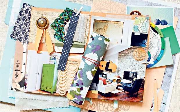 This is what my mood boards usually look like, at least initially. An unfiltered collection of colors, fabrics, images and patterns can be a great launching point for a room design. It allows us to not only see what and where our design inclinations are headed, but also what is not working, which can be equally important.