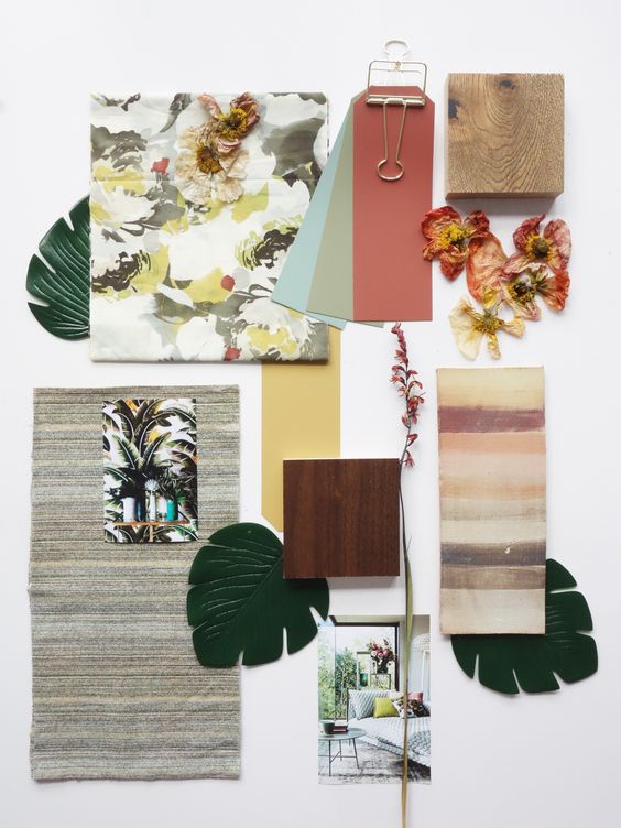 Or perhaps it more a mood or theme that guides your design sense. I'm getting a warm, relaxed vibes here, with a hint of jungle fervor. What moods move you?