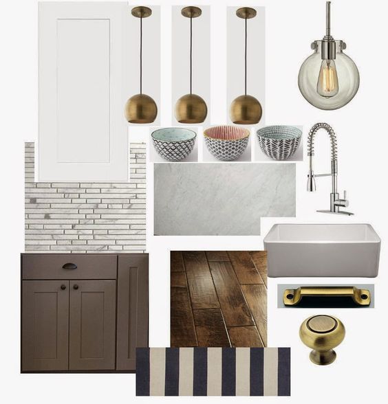 Now this looks like a kitchen mood board I'd like to see come to life! Even something as small as these bowls can really inform and inspire a room design.