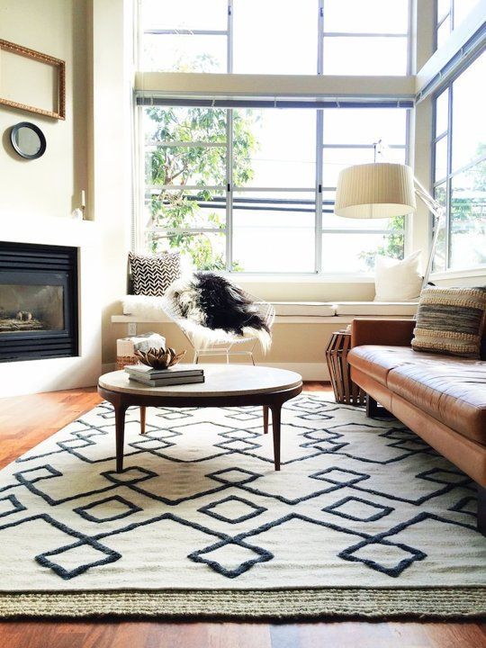 Be daring and break out of your decorating comfort zone. A bold color or dynamic pattern can bring something unexpected to a space.