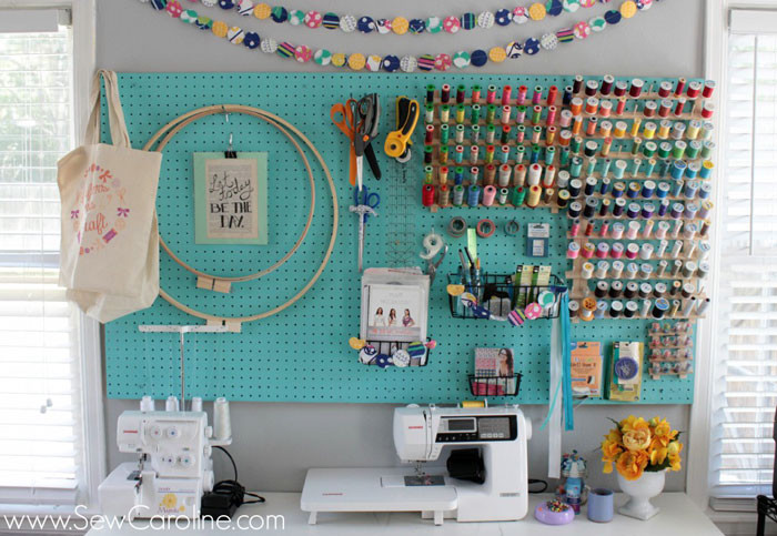 So is a sewing room! Betsy Ross must have had a great 18th century MAKER SPACE!
