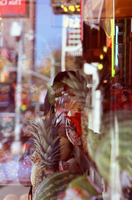'Self-portrait in Avenue B' (2014)