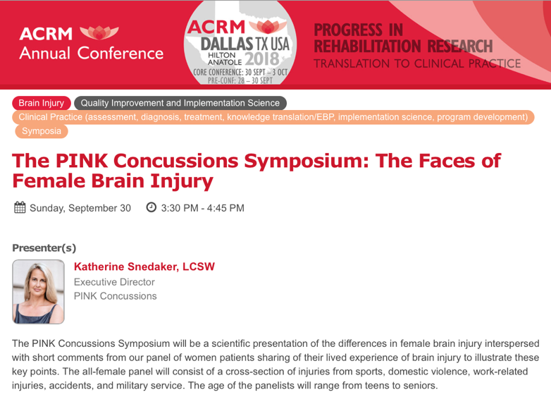 The PINK Panel hosted by ACRM