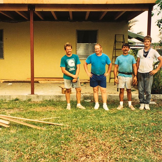 Throwing it way back! Phil Gingerich took a crew down to Homestead, FL in August of 1992 help rebuild destroyed homes in the wake of Hurricane Andrew. #tbt