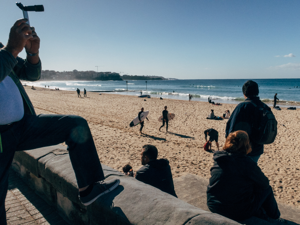 Manly Beach, July 2017