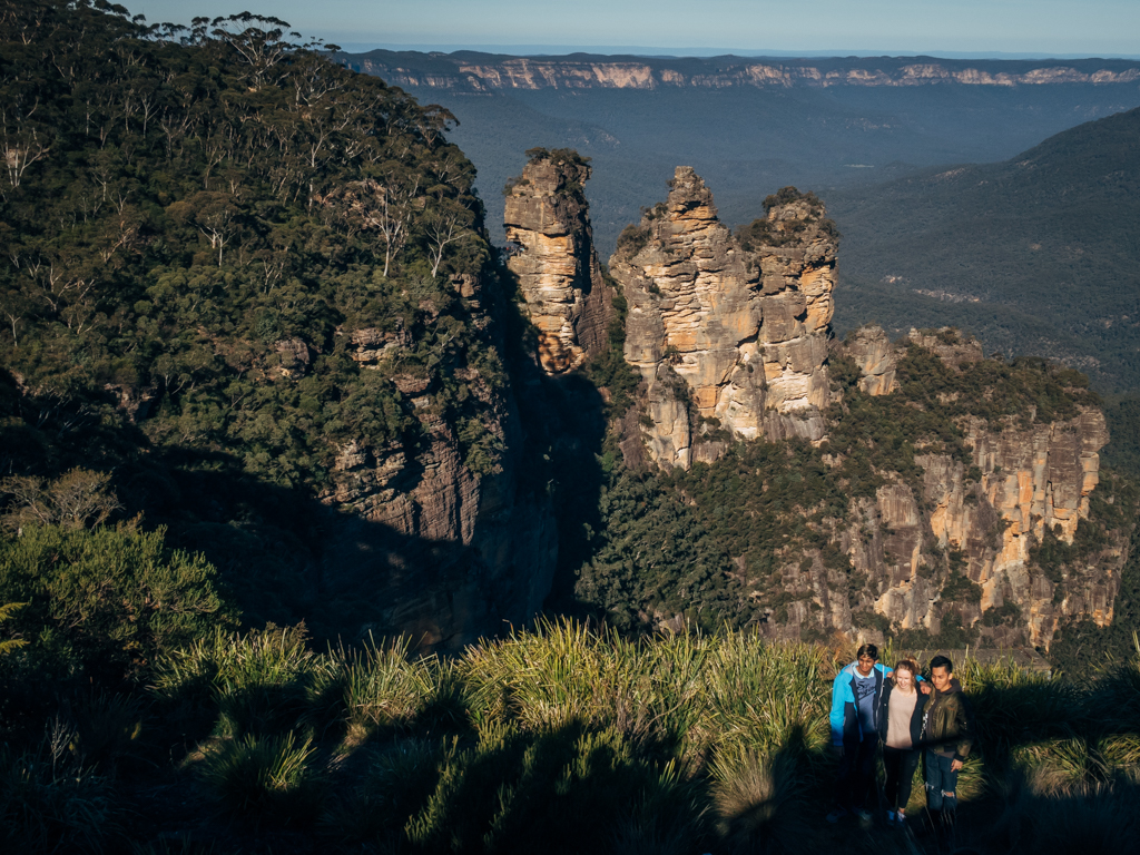 Three Sisters. Blue Mountain. July 2017.