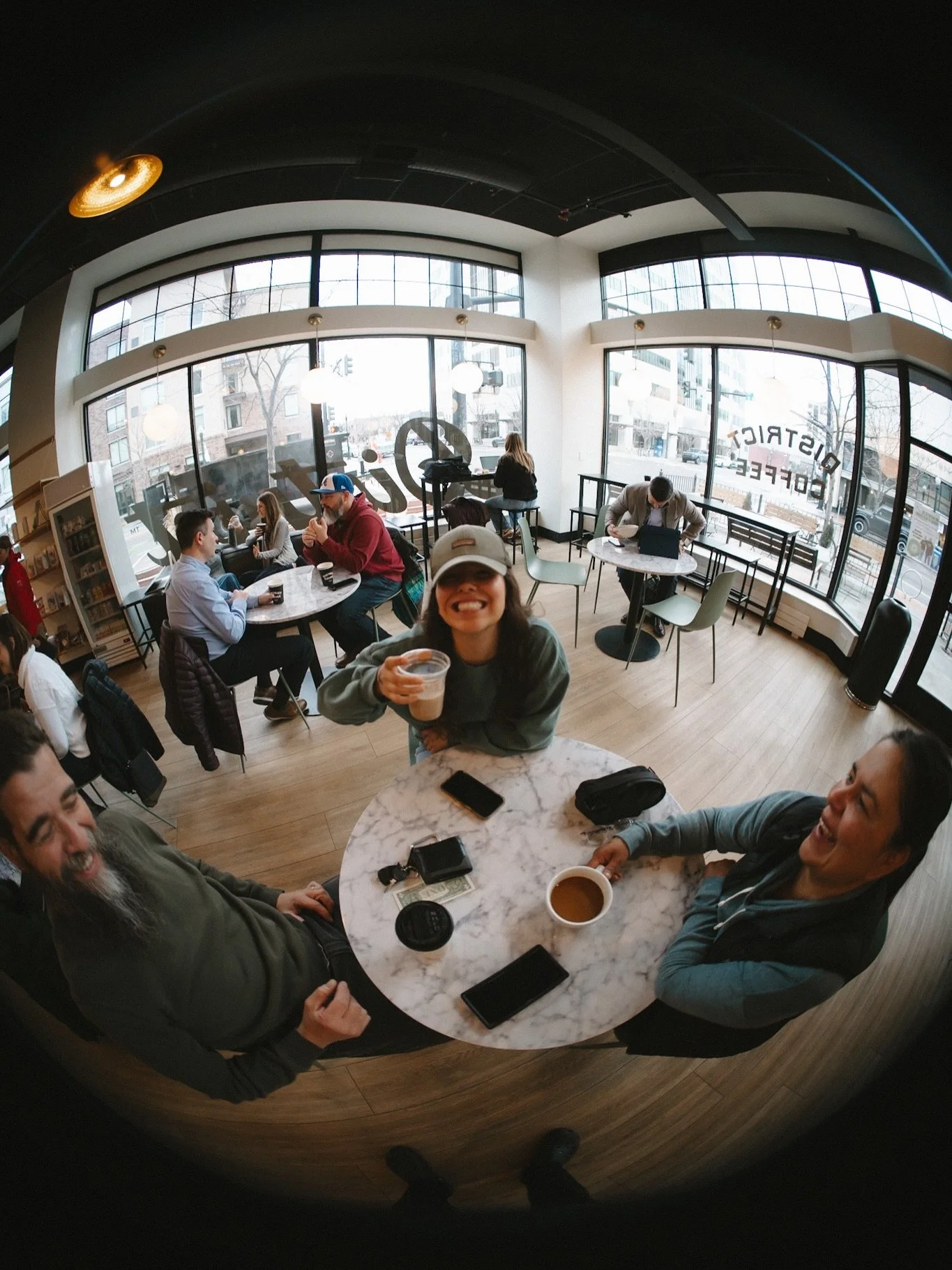 The District with the fish eye lens!! 😍