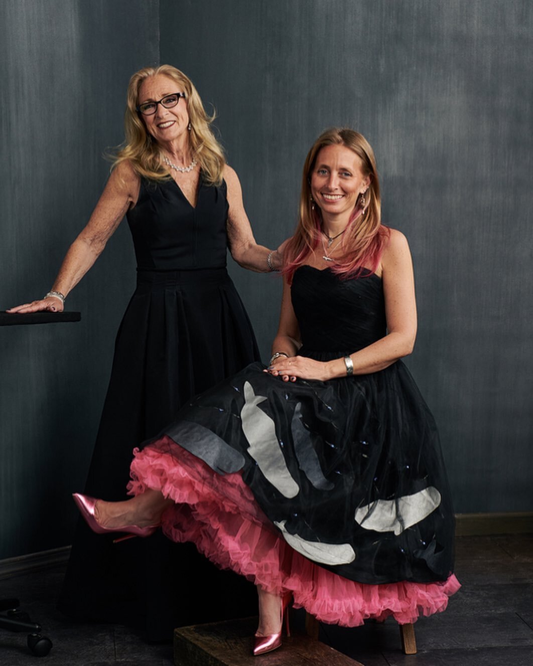 My mom and me as captured at the Explorers Club Annual Dinner over the years by @felixkunze. It is so special to have this time series. Thank you @felixkunze for the beautiful portraits and a look back in time. (And I think the smiling ones are bette