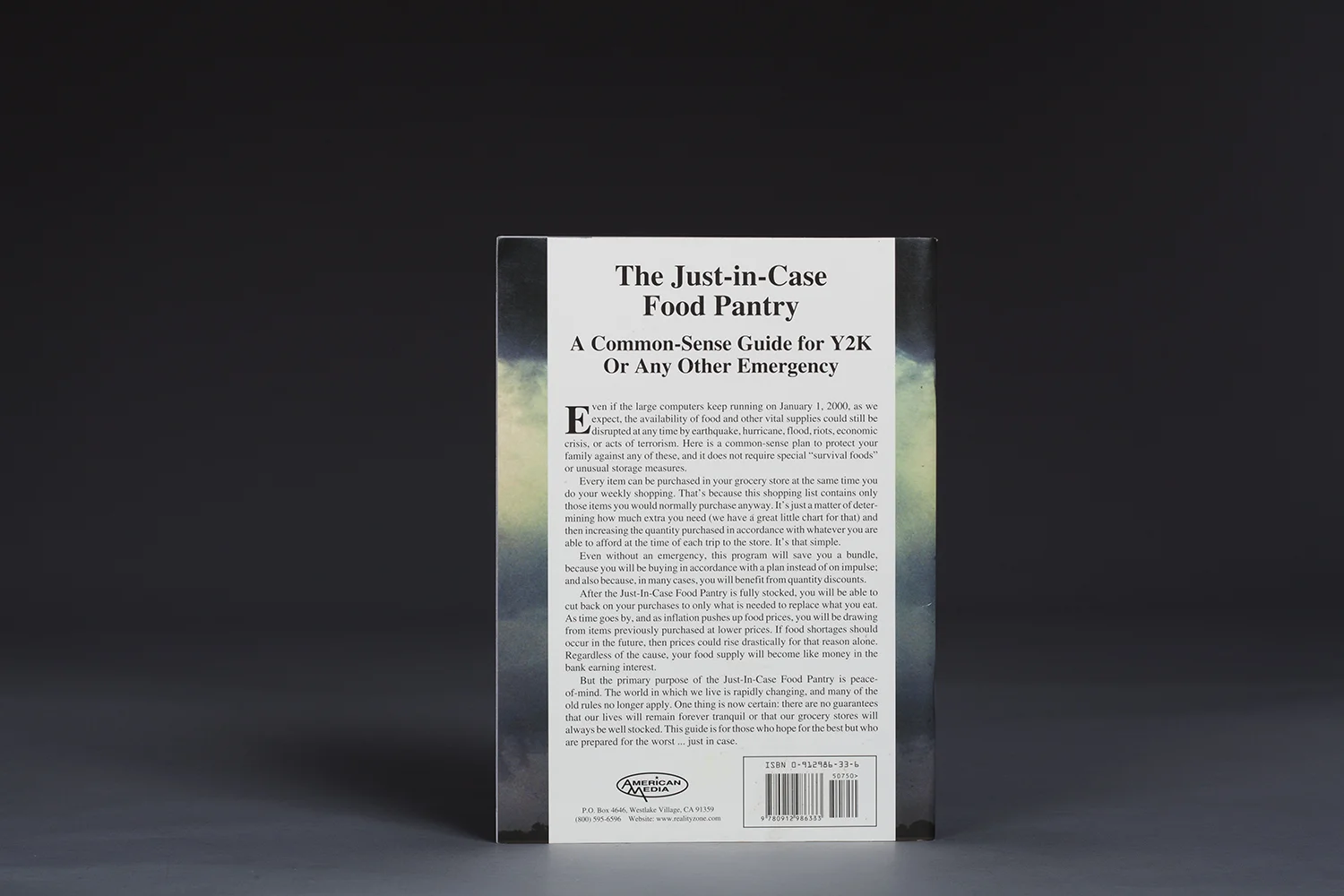 The Just-in-Case Food Pantry - A Common-Sense Guide for Y2K - 0705 Back.jpg