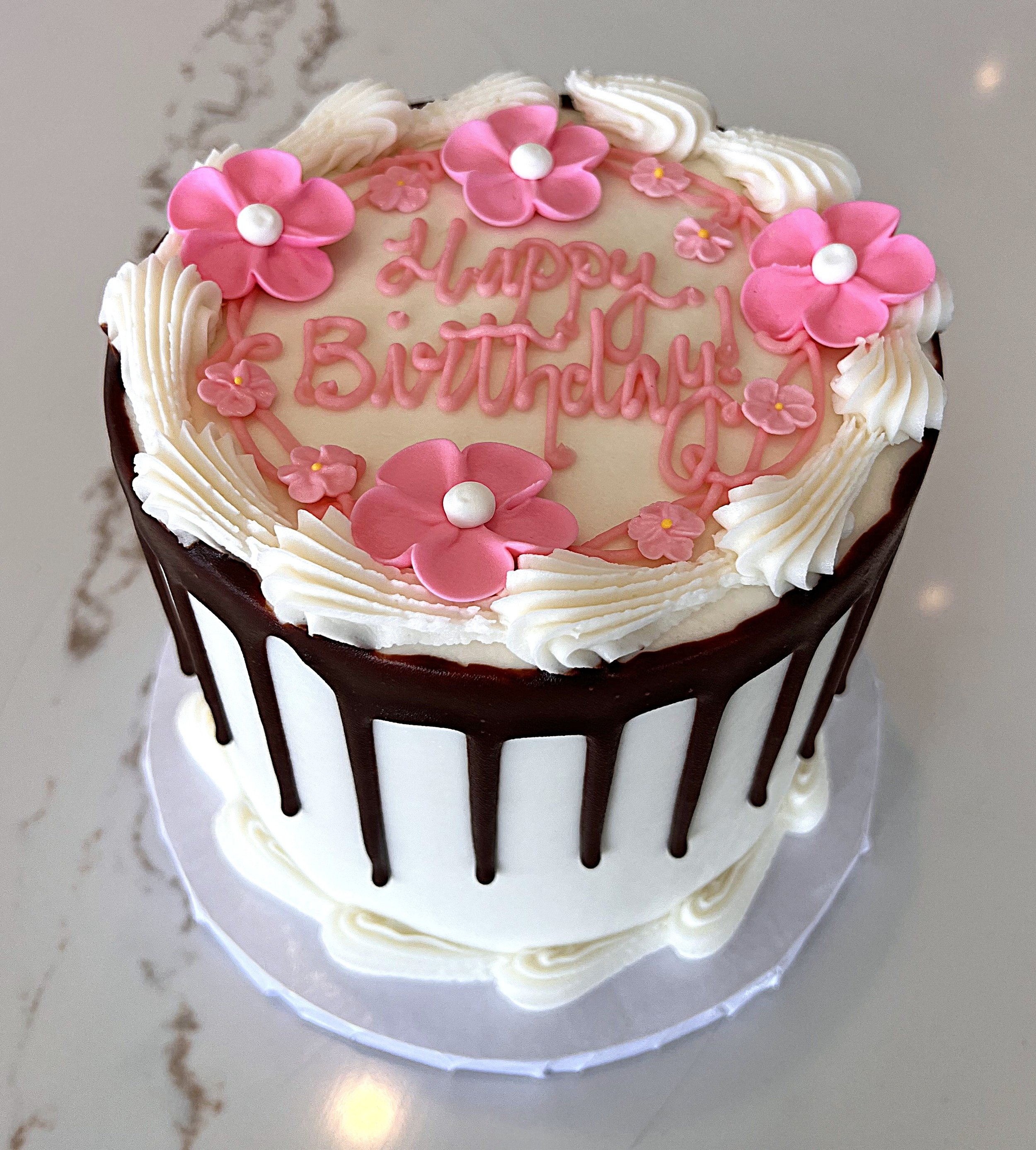 The Creme - Round or Sheet Signature Cake with Nuts, Coconut or Liquor Cake Flavor Upgrade and GLUTEN FREE & VEGAN OPTIONS