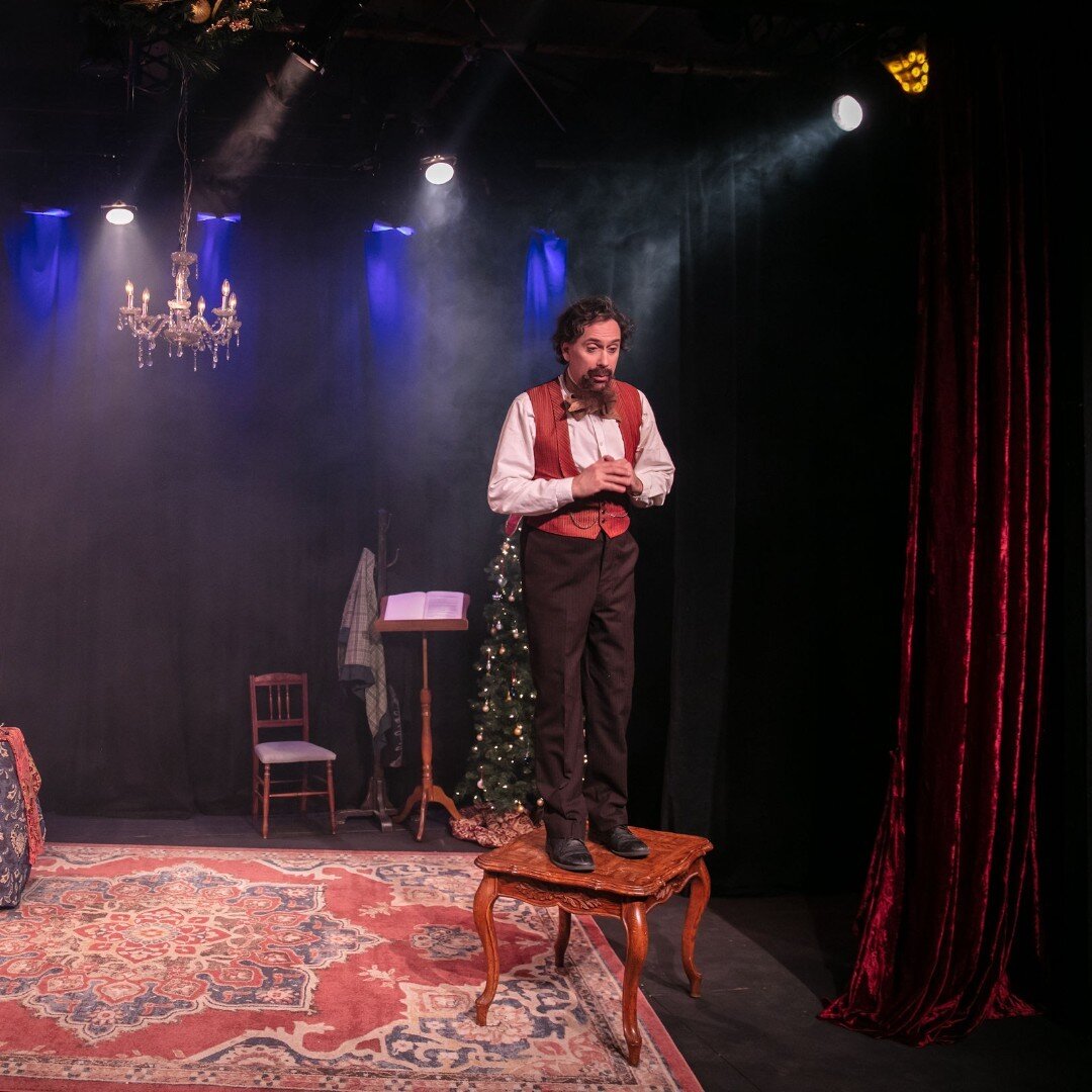 FOUR more performances before we say goodbye to Mr. Dickens! Tonight and tomorrow are sold out, but we have a handful of tickets left for both shows on Saturday. Celebrate the holidays with this heartwarming classic!