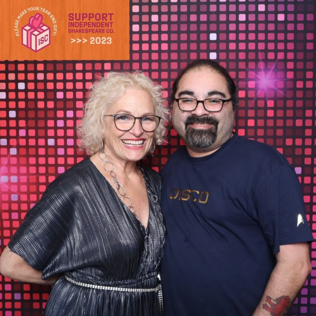 Happy New Year's Eve! It's your last chance to make a tax-deductible donation for 2023. Will you help us finish strong? Swipe to see a powerful quote from Vincent K., Audience Member &amp; Roustabout (Generation X), about the importance of live theat