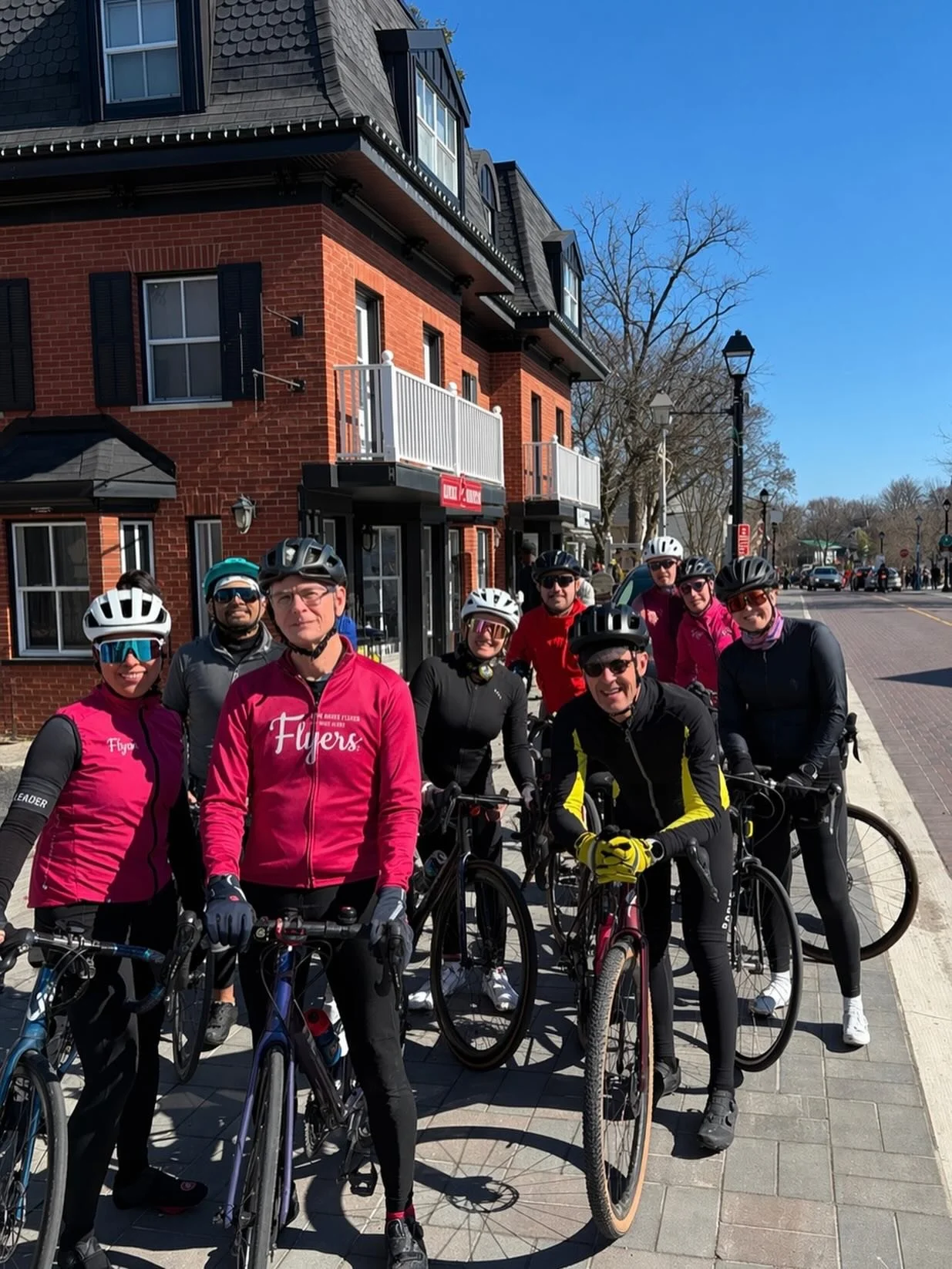 Today&rsquo;s social ride to Unionville 🚴&zwj;♀️🚴&zwj;♂️🔥
So many familiar faces and new ones too&mdash;what an amazing turnout! Great energy, great company, and perfect sunshine ☀️

If you captured any moments, share them with us&mdash;tag us and