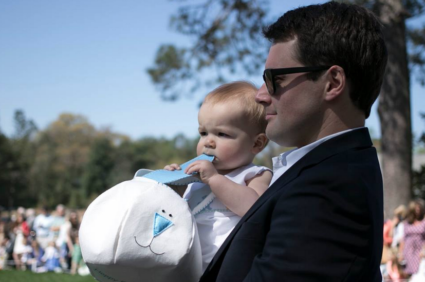 My favorite people hunting Easter eggs.