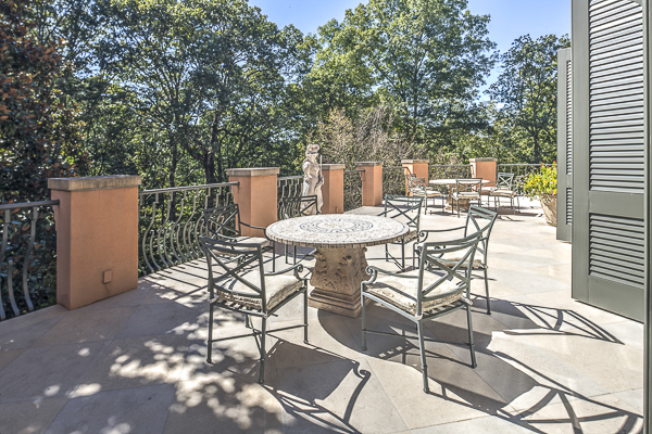 Patio off dining room