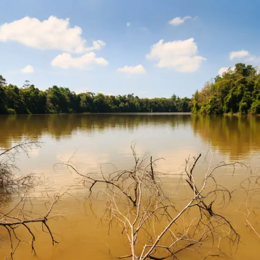 How do bass see in mud?