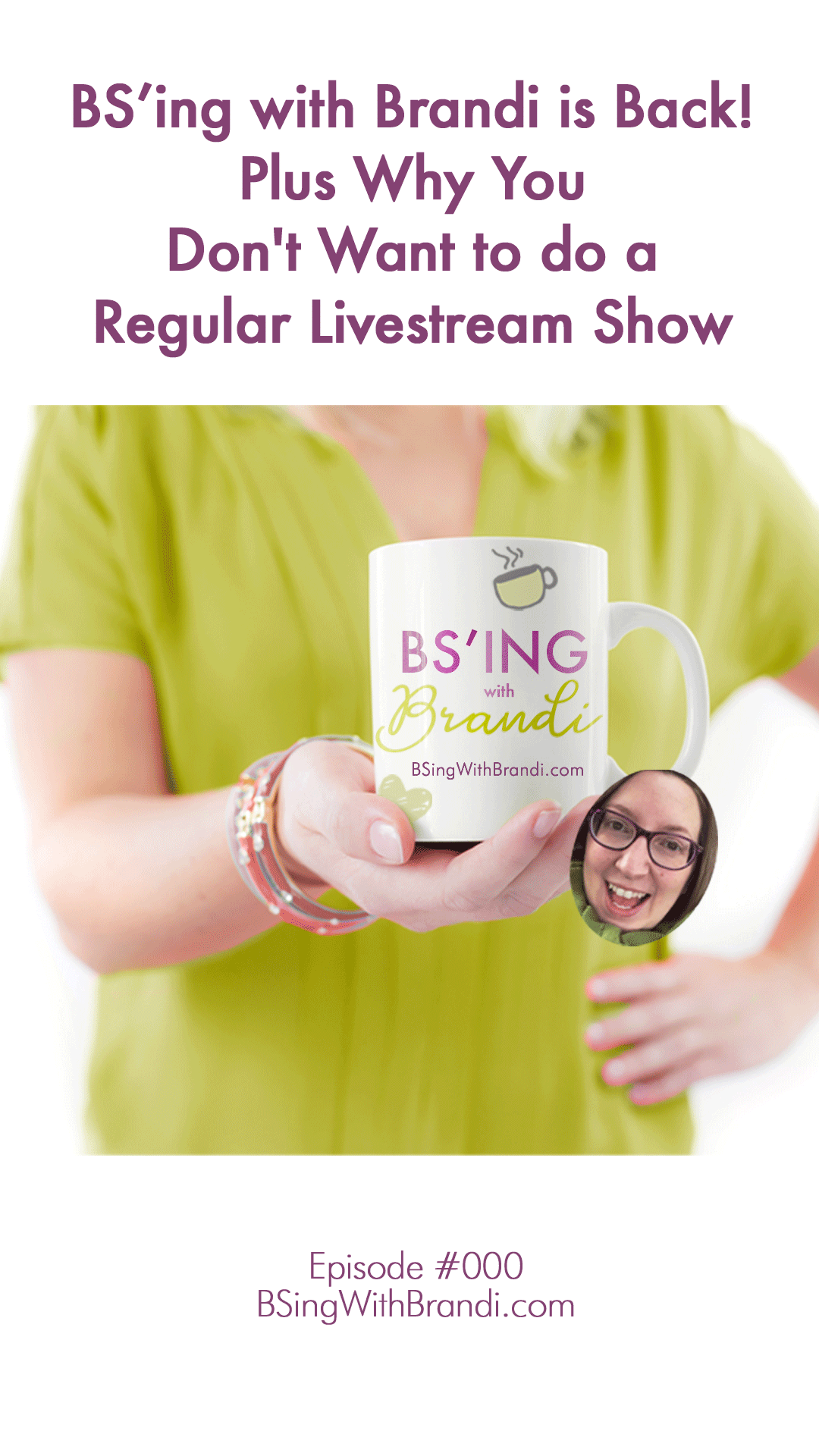 Want to know what BS'ing was, why it went away, and why it's coming back? This will answer all of your questions. Oh, and there are some great tips about why you might not want to do a regular Facebook Live show :)