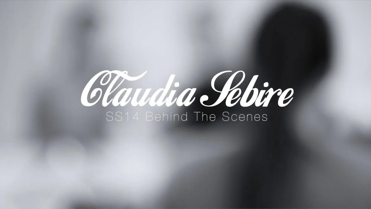 Claudia Sebire SS14 - Behind The Scenes