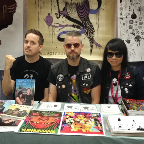 The Humans team at SD Comicon 2014