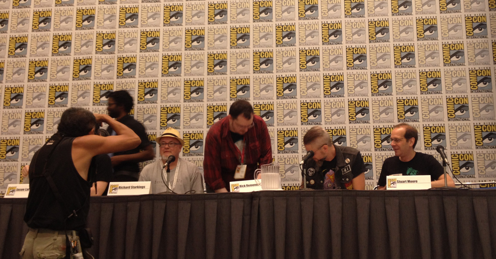 Tom getting ready for an Image panel