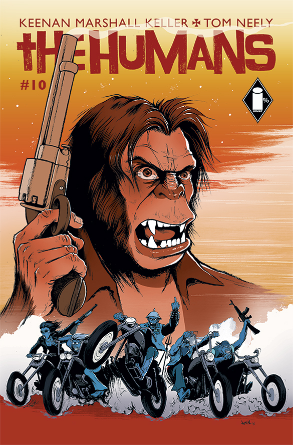 Issue #10 brings The HUMANS series to a blood-drenched end!!! But don't worry... More is to come...