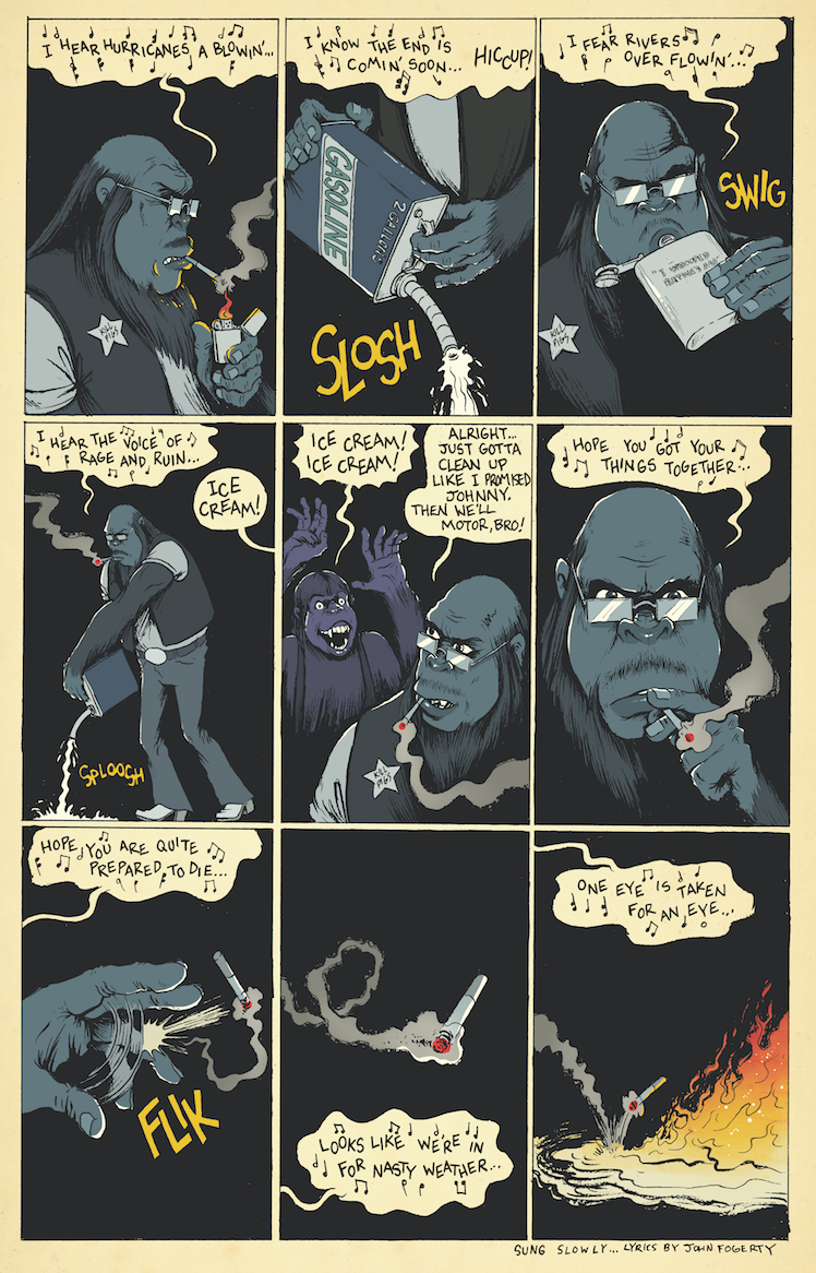 Its finally here. Issue #10. Its been a hell of a ride to this point. Thanks for stickin' wit' us.