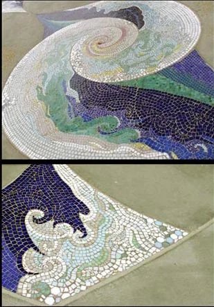 Shelter Island San Diego, CA tile mosaic