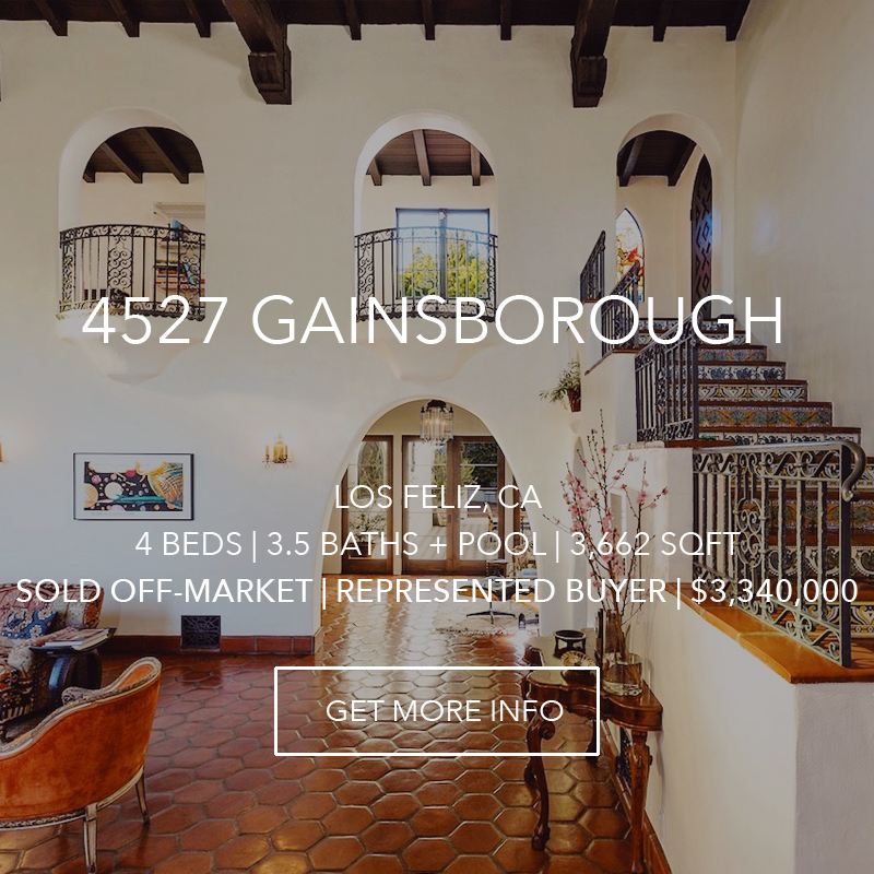 4527 Gainsborough | Los Feliz