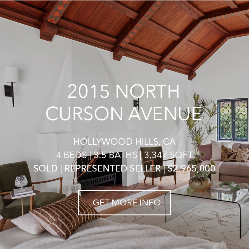 2015 N. Curson | Hollywood Hills