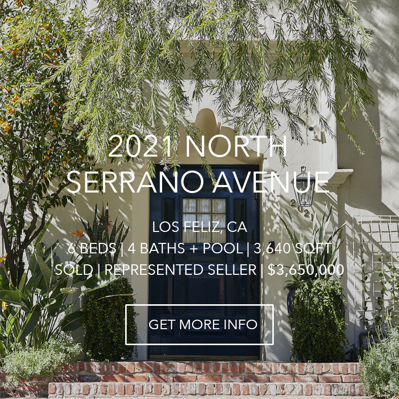 2021 N. Serrano Avenue | Los Feliz