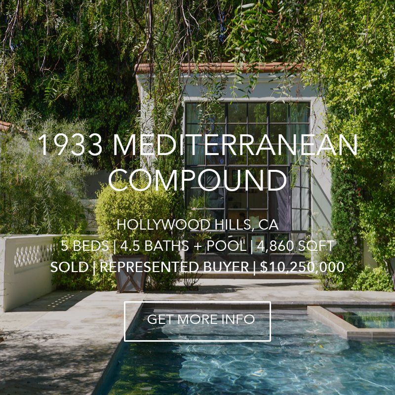 1933 Mediterranean Compound | Hollywood Hills