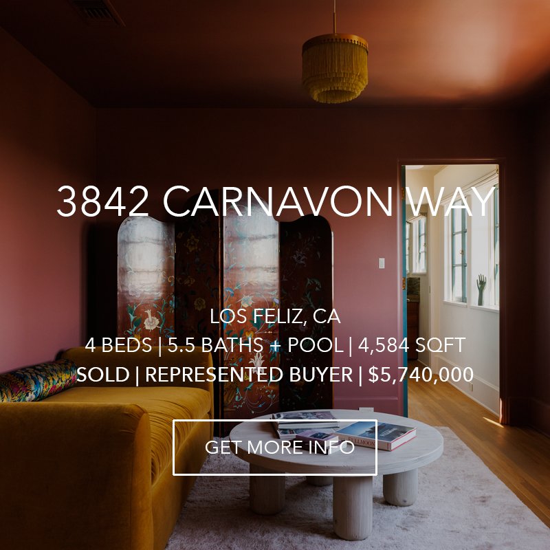 3842 Carnavon Way | Los Feliz