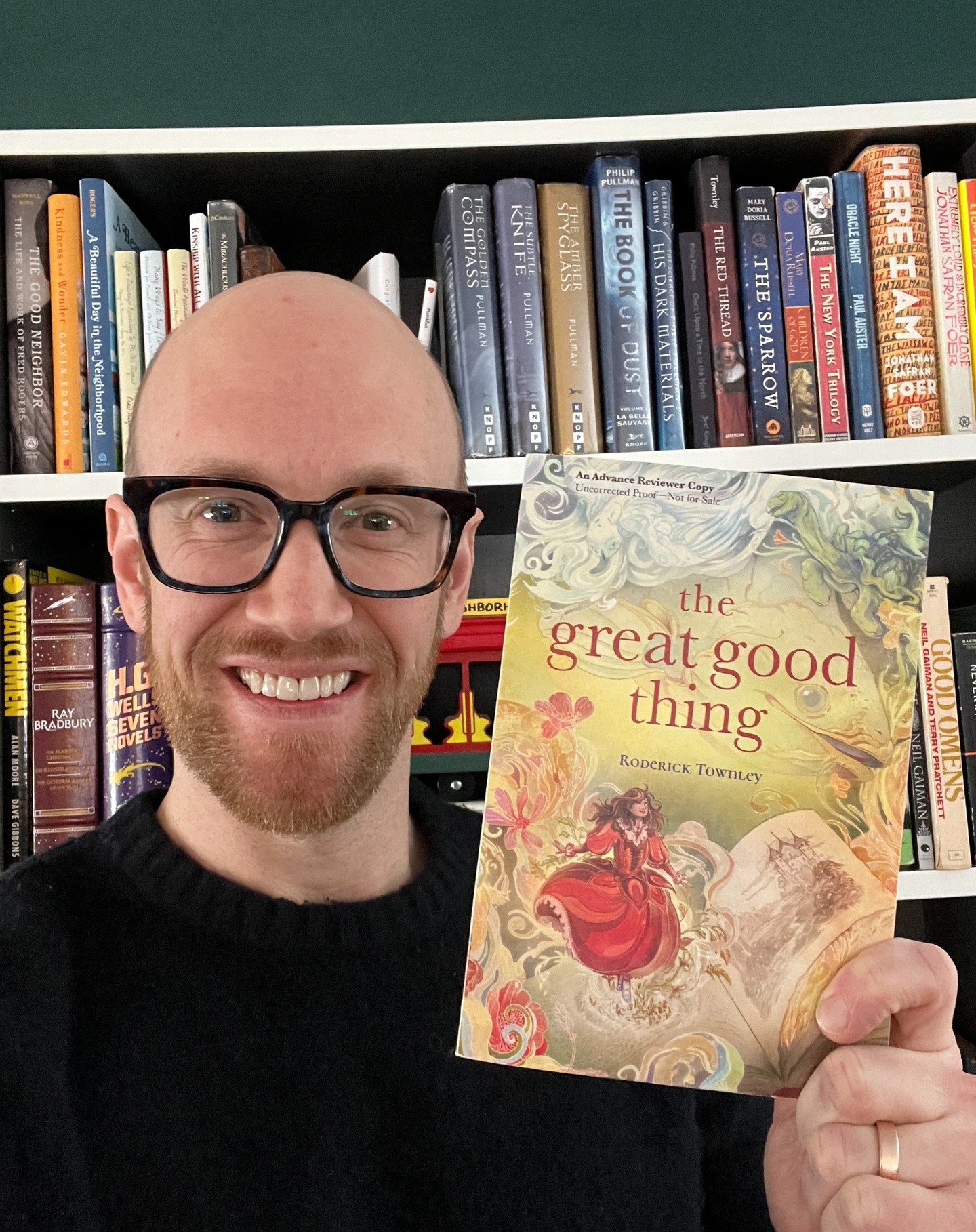My father-in-law, Roderick Townley wrote this incredible book The Great Good Thing, 25 years ago. Today it's being released again with a brand new cover! (paperback and Hardcover! 😍) It's on the list of 1000 books to read before you die and boy is i