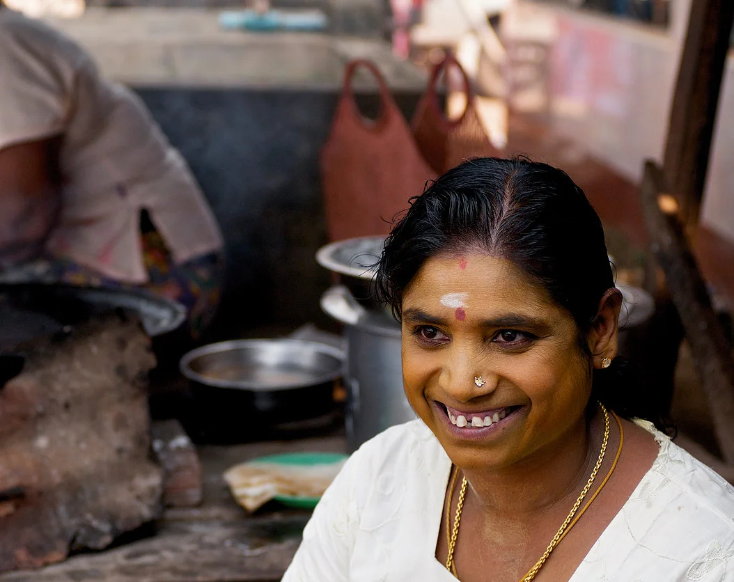Thanaka has long been part of Kalima's daily ritual. She has applied it 2 times every day since she was a young girl.