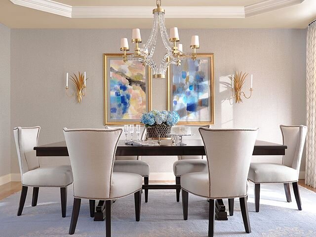 Sophisticated Design + Pretty Light = The Perfect Dining Room