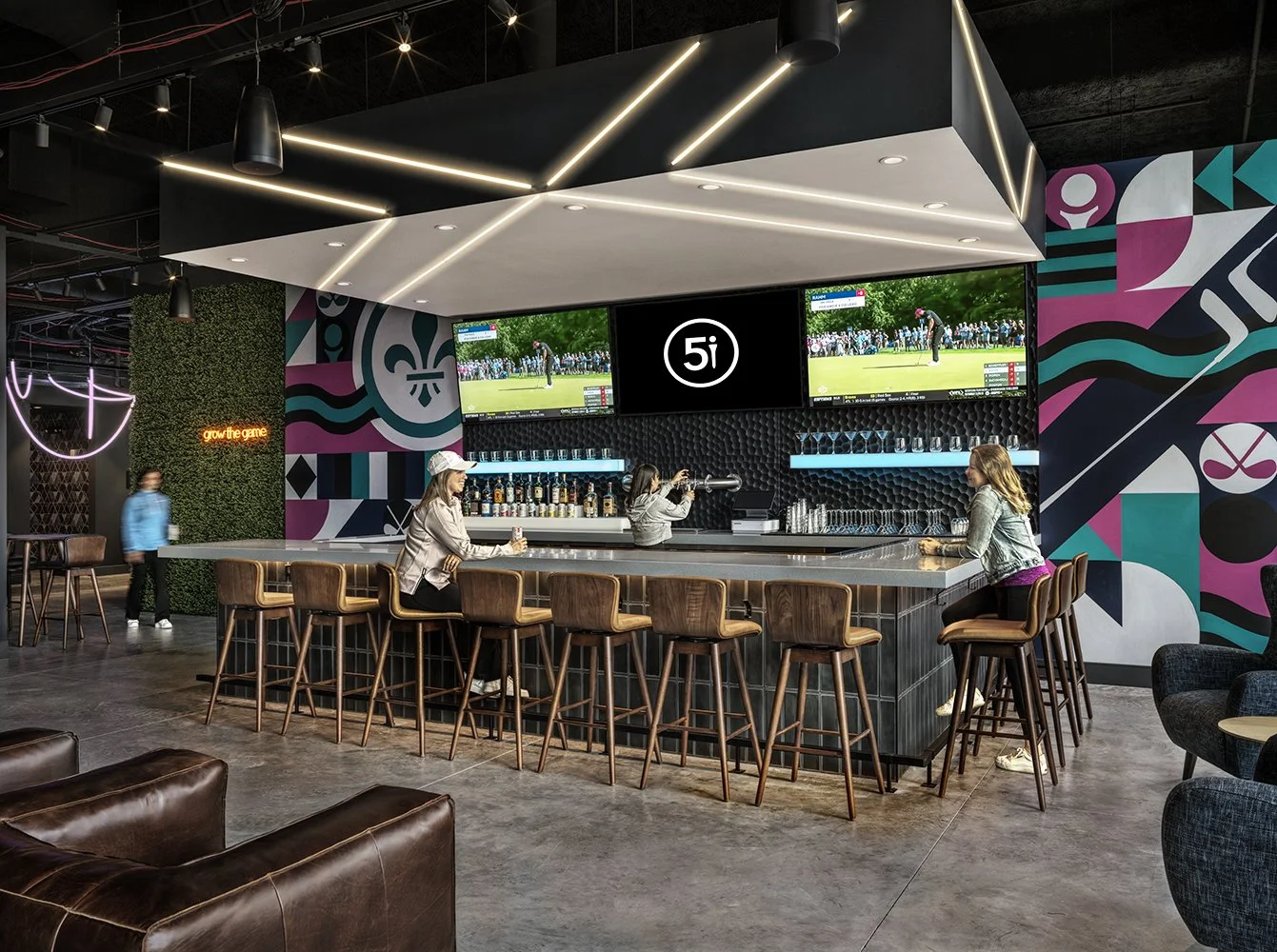  The Lawrence Group: 5 Iron Golf 