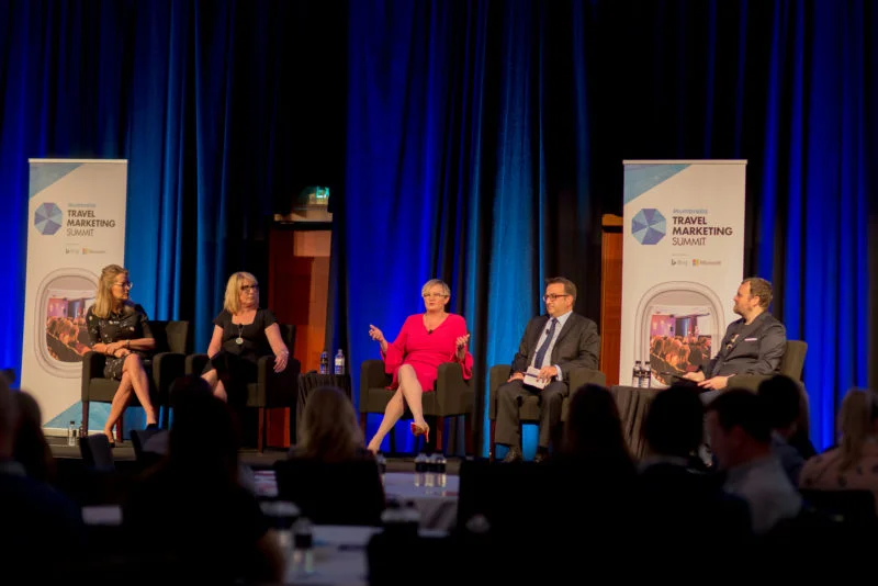 Q&A Sessions at Mumbrella Travel Marketing Summit. Image: Mumbrella