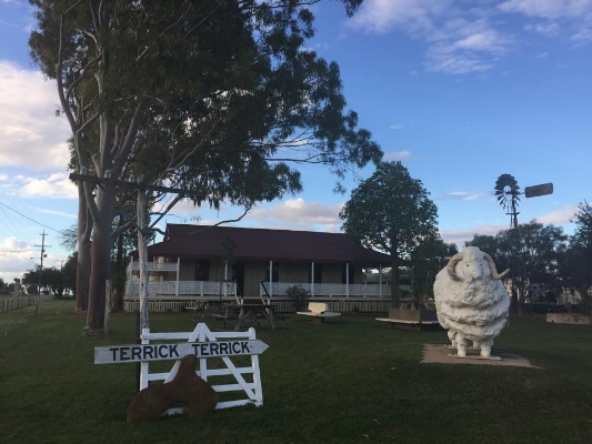 Ram Park and the Blackall Visitor Information Centre